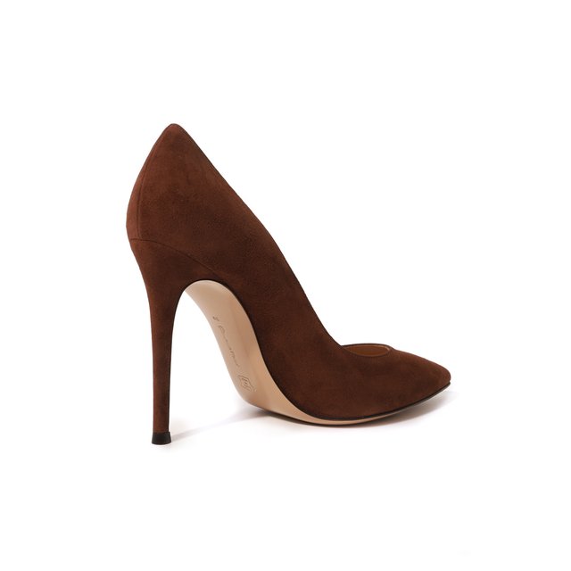 Замшевые туфли Gianvito 105 Gianvito Rossi  G28470.15RIC.CAMBR0W Фото 5