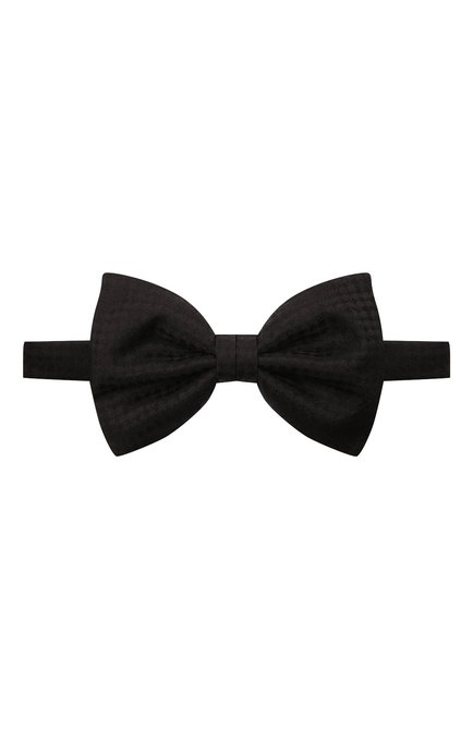 Мужской шелковый галстук-бабочка BRIONI черного цвета по цене 18600 руб., арт. 01L200/P841F | Фото 1