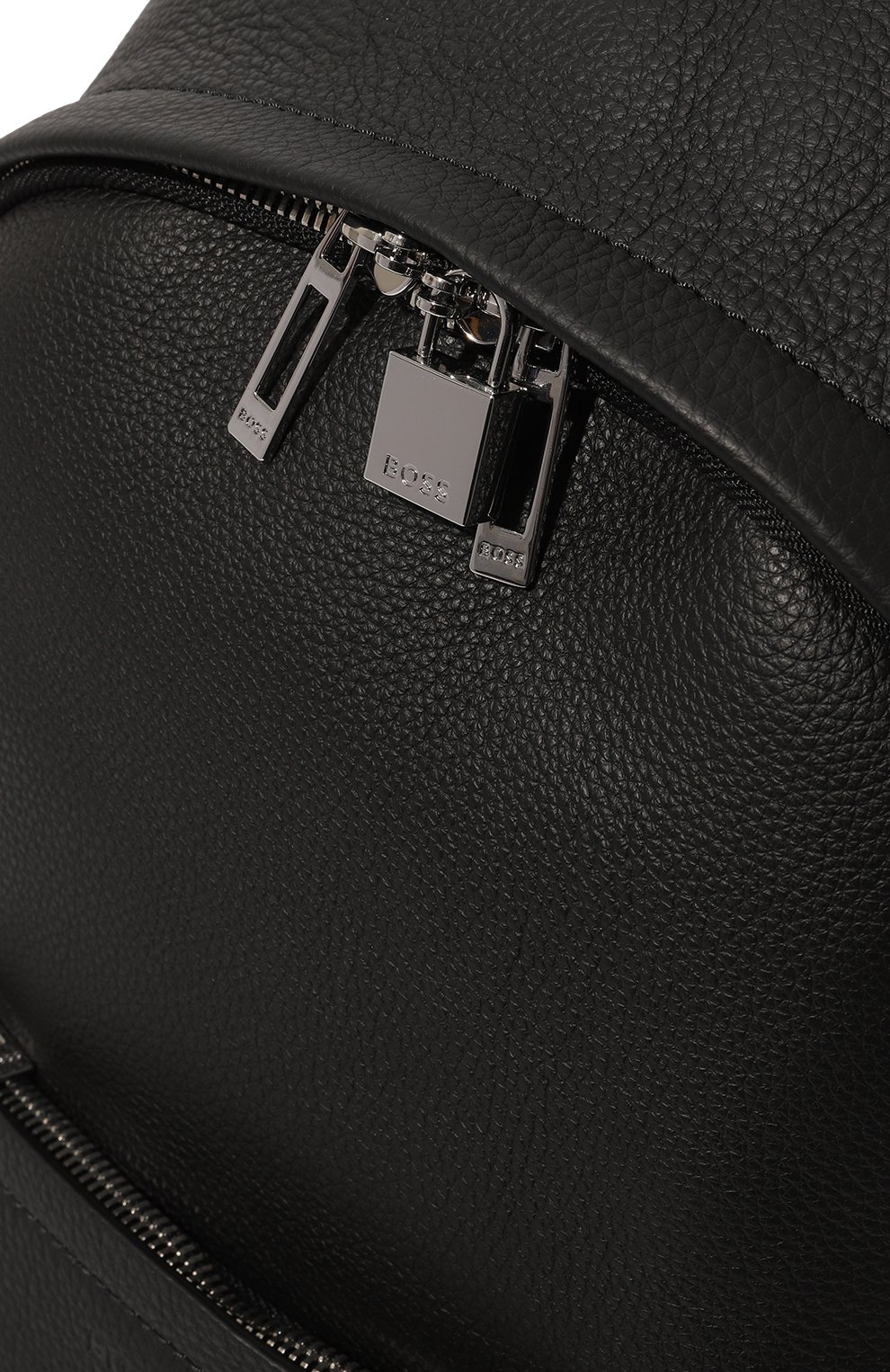 Кожаный рюкзак BOSS 50487324, цвет чёрный, размер NS - фото 3