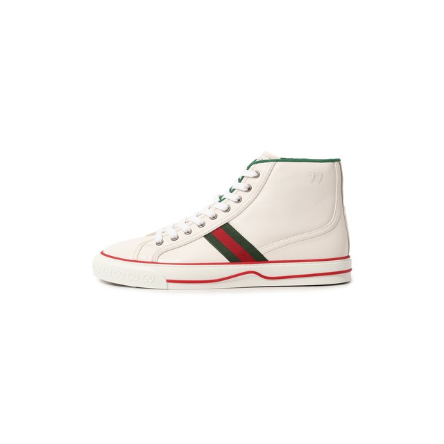 Текстильные кеды Tennis 1977 Gucci  644734 17L20 Фото 4