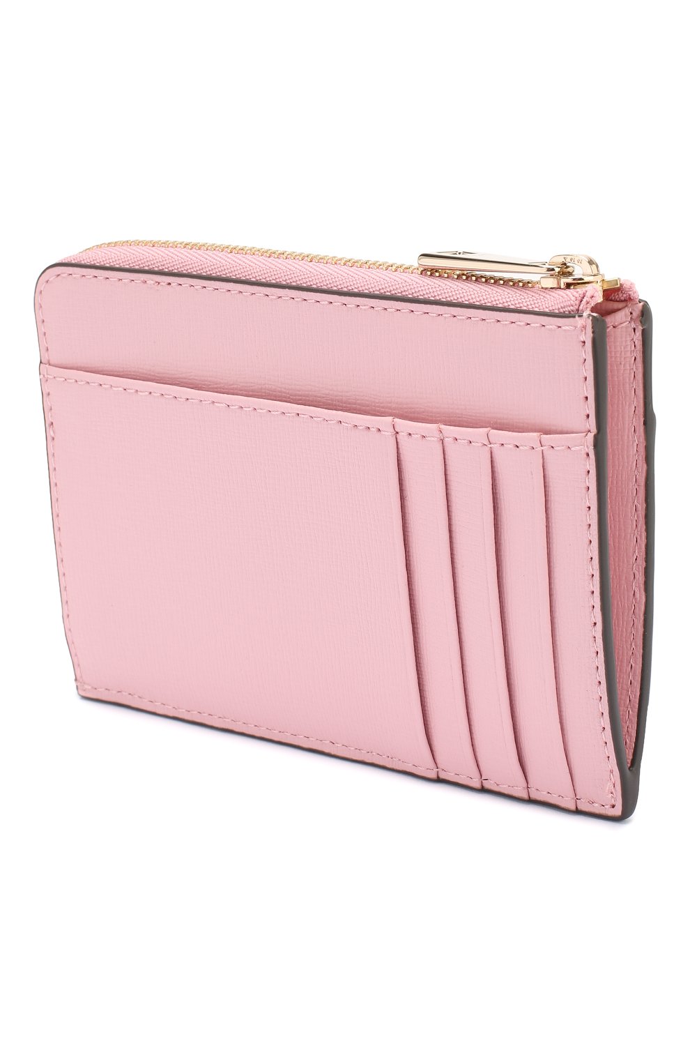 Женский кожаный футляр для кредитных карт babylon FURLA розового цвета, арт. PCZ4/B30 | Фото 2 (Материал: Натуральная кожа)