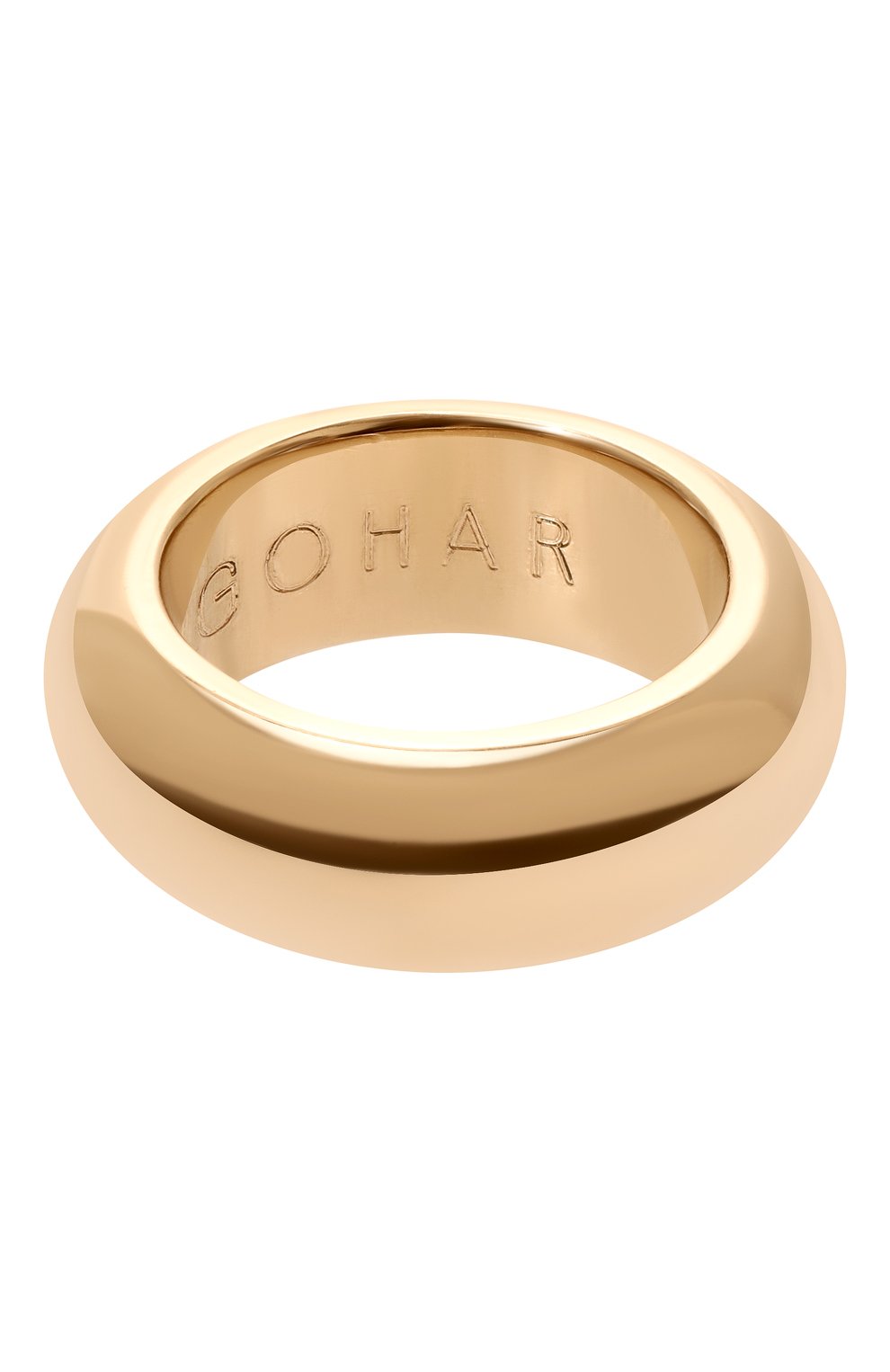 Женское кольцо GOHAR золотого цвета, арт. R-6-SYG | Фото 1 (Материал: Серебро)
