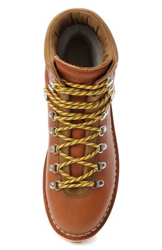 Мужские кожаные ботинки DIEMME коричневого цвета, арт. DI2007RV22/M | Фото 5 (Материал утеплителя: Натуральный мех; Мужское Кросс-КТ: Хайкеры-обувь, Ботинки-обувь, зимние ботинки; Подошва: Плоская; высота каблука: 3,2; ширина носка стельки: 8,6; толщина подошвы: 2)