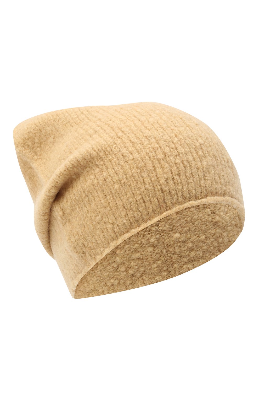 Женская шапка из шерсти и кашемира KENZO бежевого цвета, арт. FA68BU107KEF | Фото 1 (Материал: Текстиль, Шерсть)