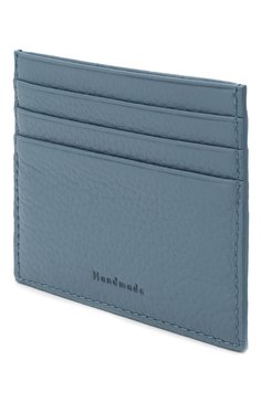 Женский кожаный футляр для кредитных карт COCCINELLE голубого цвета, арт. E2 FW5 12 95 01 | Фото 2 (Материал: Натуральная кожа)