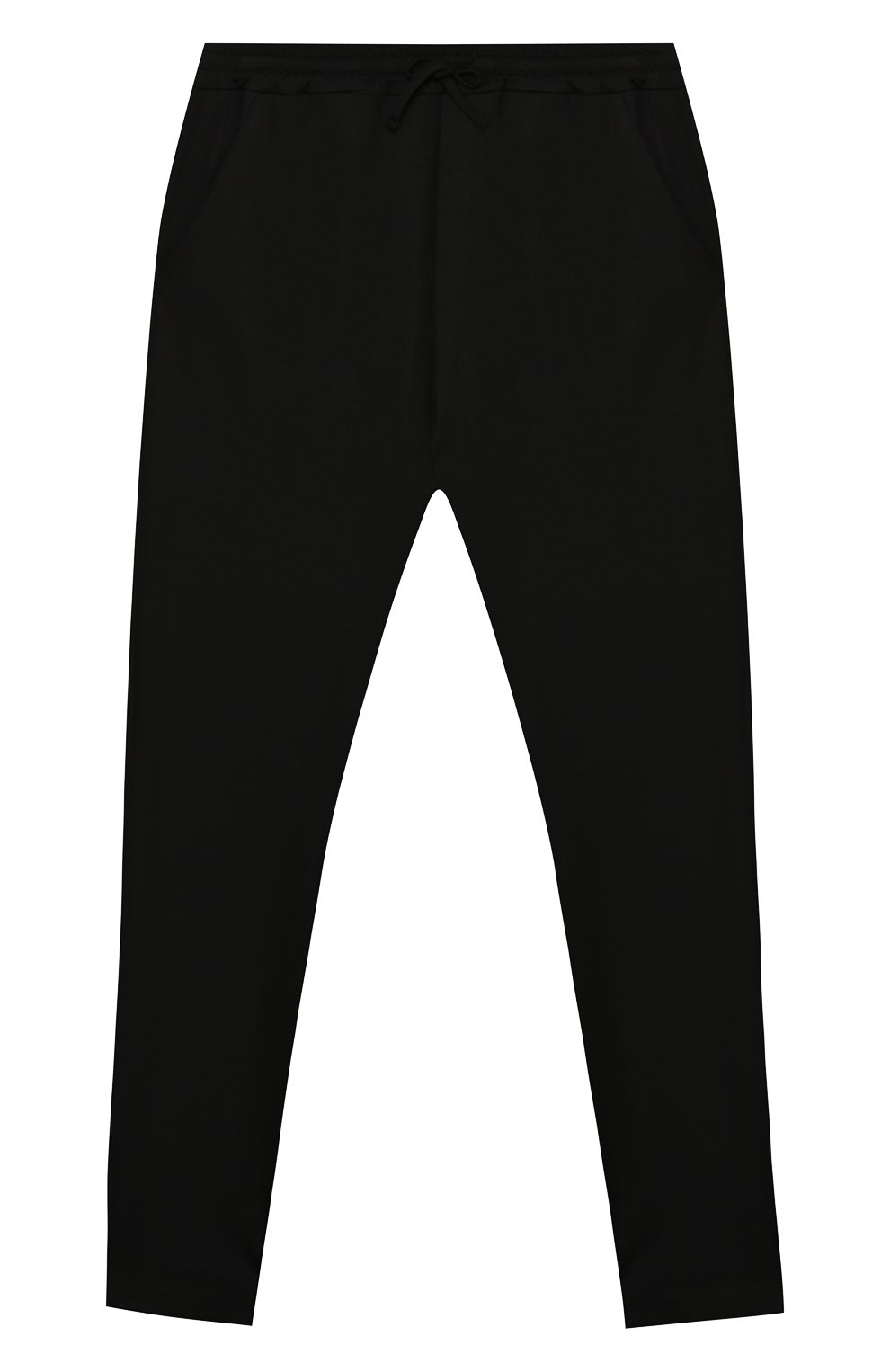 Детские брюки PAOLO PECORA MILANO черного цвета, арт. PP2330/14A-16A | Фото 1 (Материал внешний: Вискоза; Мальчики Кросс-КТ: Брюки-одежда; Ростовка одежда: 16 лет | 164 см)