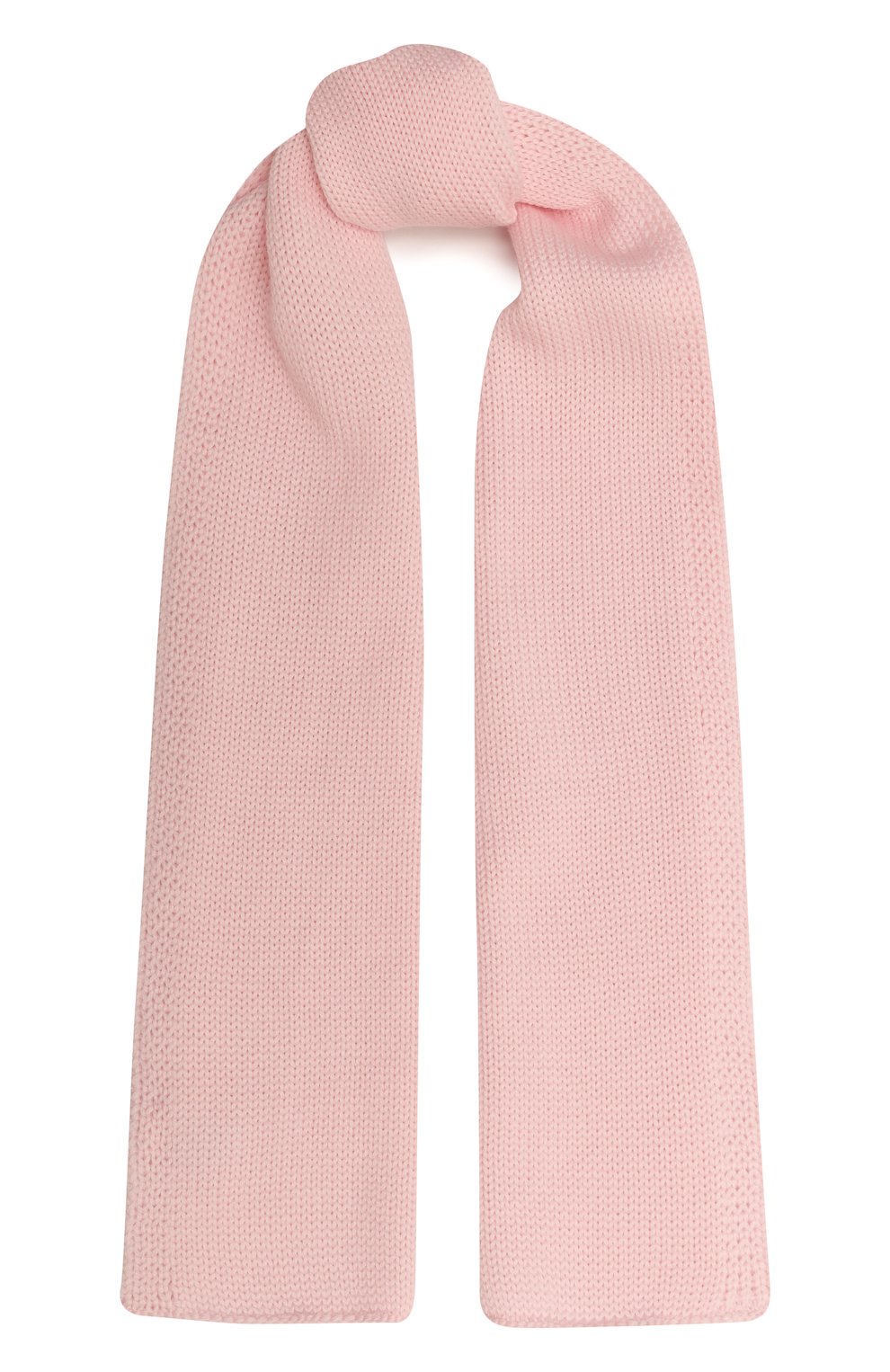 Детский шерстяной шарф CATYA розового цвета, арт. 226746 | Фото 1 (Материал: Текстиль, Шерсть)