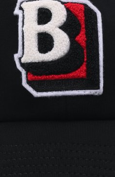 Женская хлопковая бейсболка BURBERRY черного цвета, арт. 8048730 | Фото 4 (Материал: Текстиль, Хлопок)