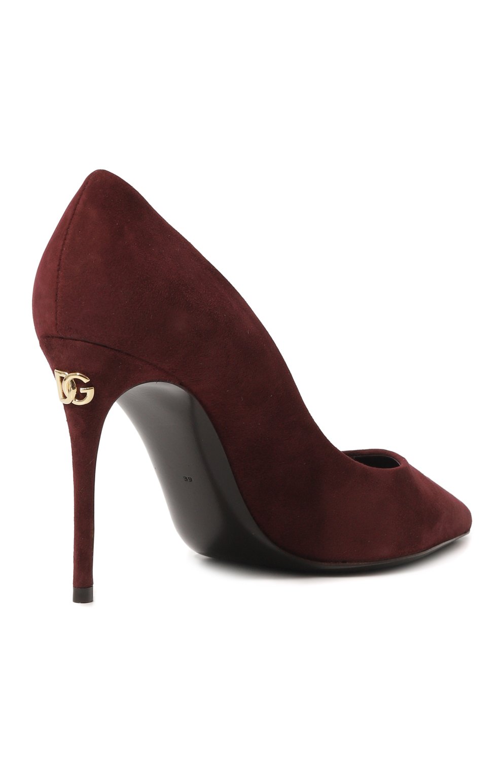 Замшевые туфли Cardinale Dolce & Gabbana  CD1657/B1275 Фото 5