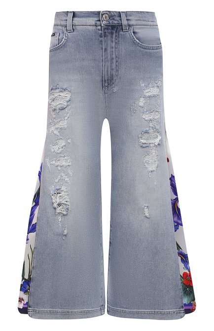 Женские джинсы DOLCE & GABBANA голубого цвета по цене 163500 руб., арт. I3C34W/G902M | Фото 1
