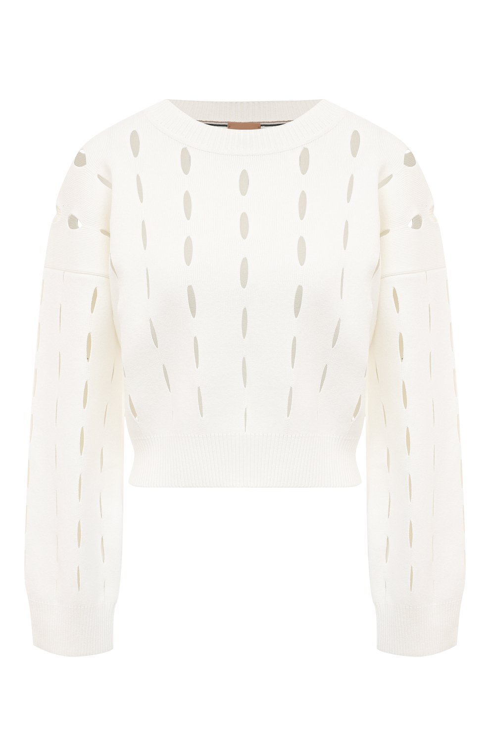 Пуловер из вискозы BOSS 50493910, цвет кремовый, размер 44