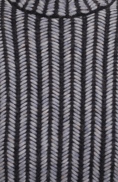 Женский свитер GIORGIO ARMANI темно-синего цвета, арт. 6KAM12/AM29Z | Фото 5 (Женское Кросс-КТ: Свитер-одежда; Материал внешний: Шерсть; Рукава: Длинные; Длина (для топов): Стандартные; Стили: Кэжуэл)