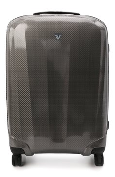 Женский дорожный чемодан we are glam RONCATO серого цвета, арт. 59520162 | Фото 1 (Материал: Пластик; Размер: large; Ограничения доставки: oversized)