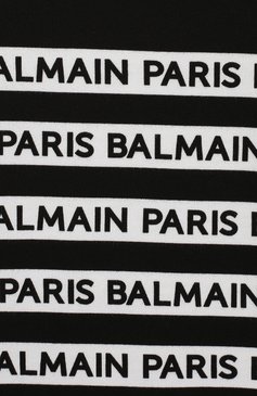 Детский хлопковый свитшот BALMAIN черного цвета, арт. 6L4640/LX230/4-10 | Фото 3 (Рукава: Длинные; Мальчики Кросс-КТ: Толстовка-одежда, Свитшот-одежда; Материал внешний: Хлопок; Статус проверки: Проверена категория; Ростовка одежда: 10 - 11 лет | 140 - 146см)