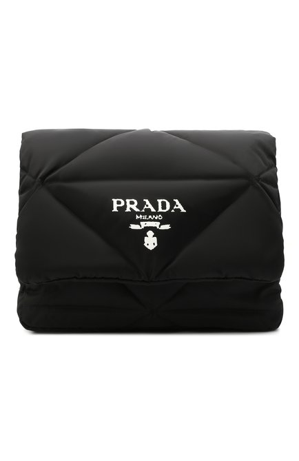 Мужская текстильная сумка PRADA черного цвета, арт. 2VD045-2DXR-F0002-OOO | Фото 1 (Материал: Текстиль)