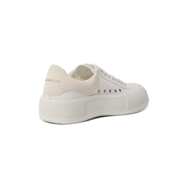 фото Комбинированные кеды deck plimsoll alexander mcqueen