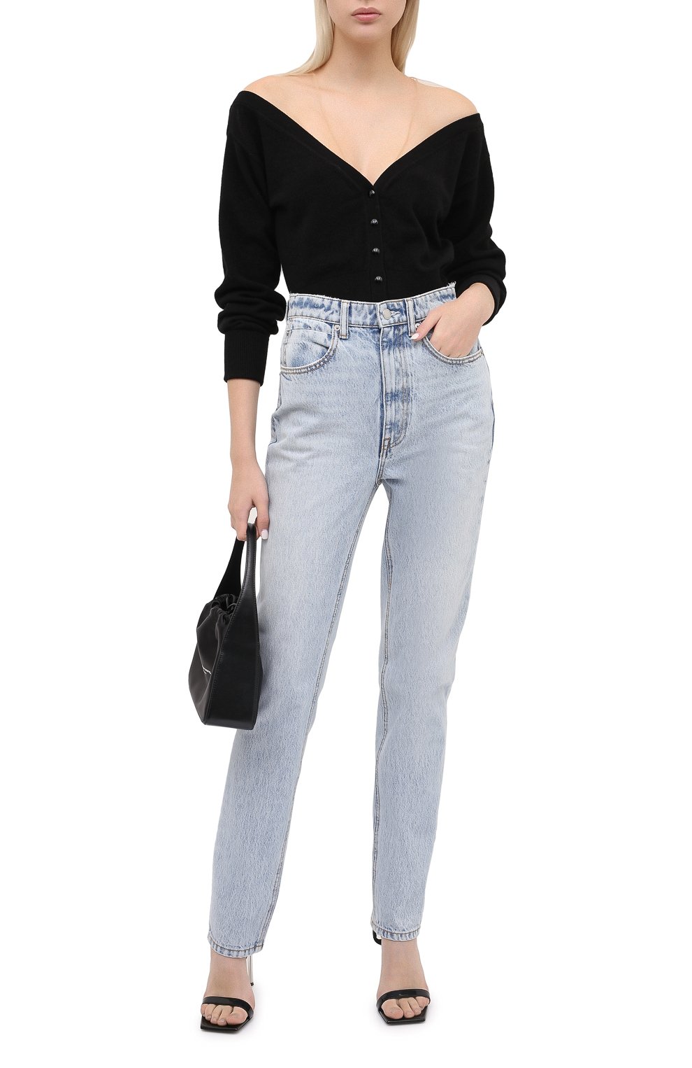 Denim x Alexander Wang Stacked Jeans with Invisible Zips | Shopbop