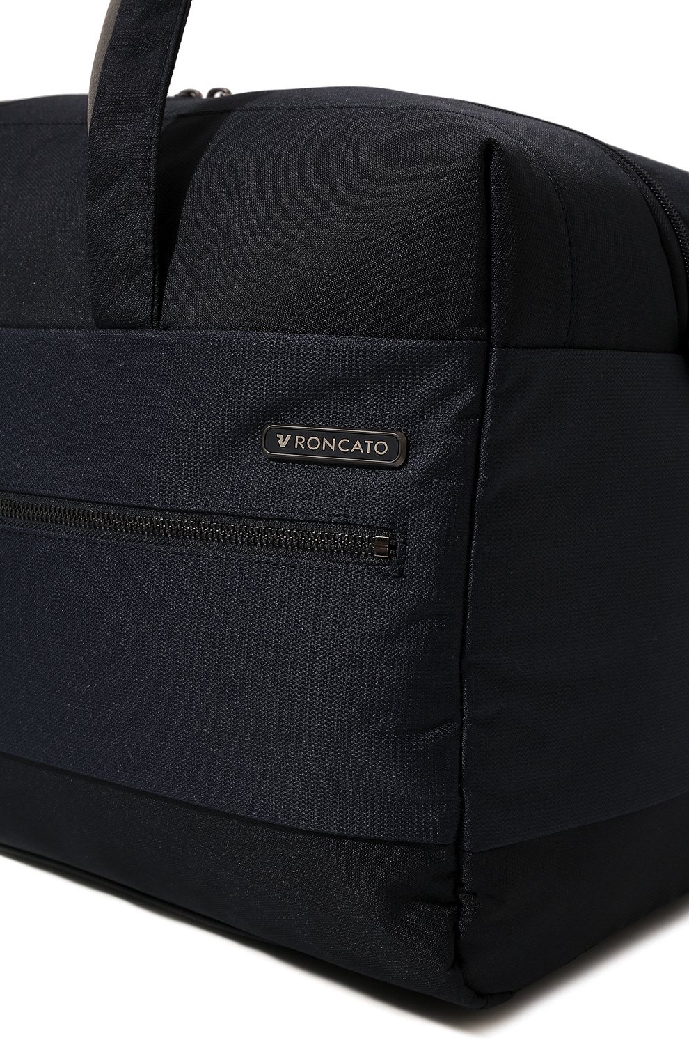 Мужская текстильная сумка RONCATO синего цвета, арт. 41526523 | Фото 3 (Ремень/цепочка: На ремешке; Материал: Текстиль; Размер: large)