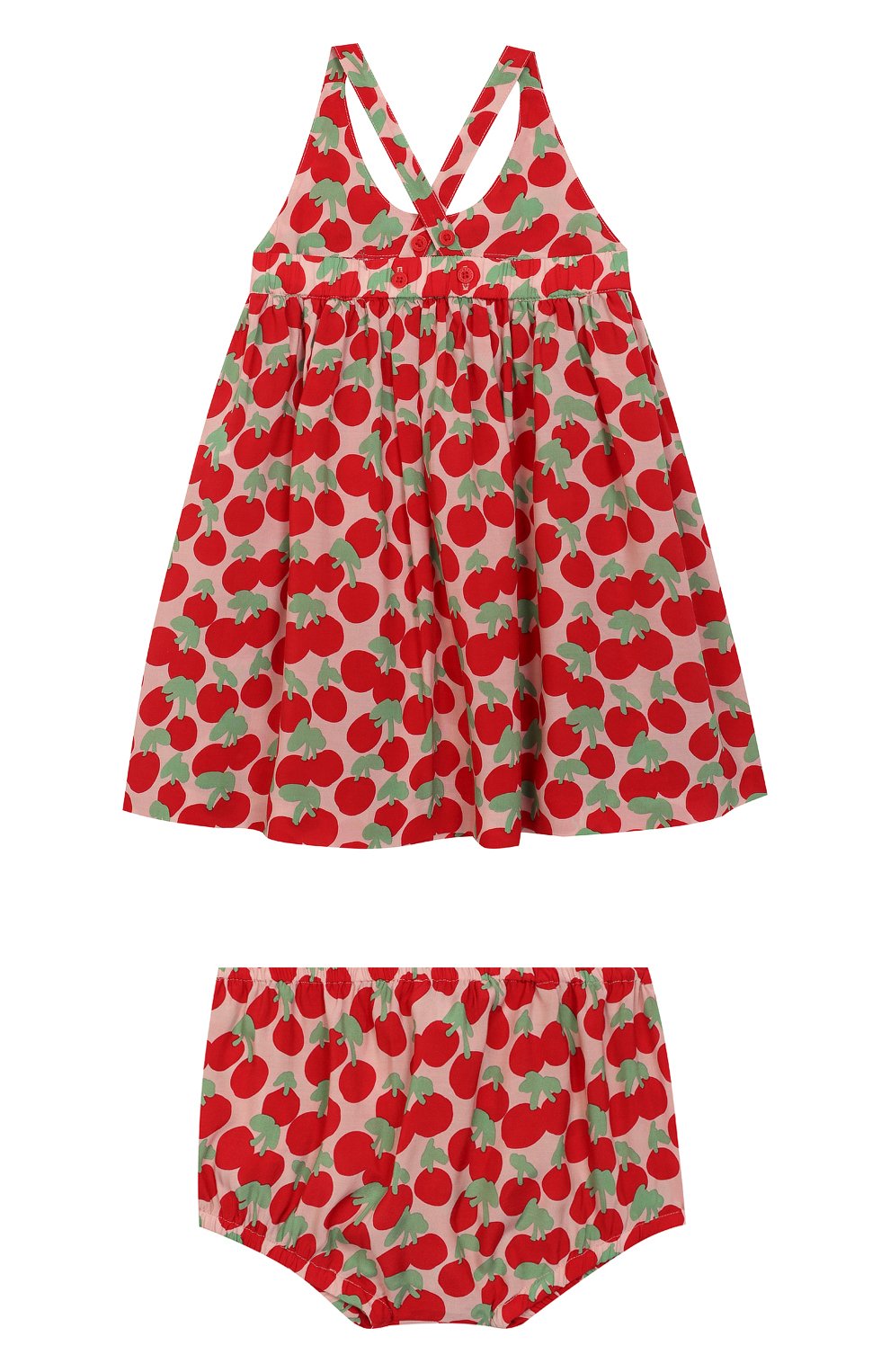 Женский комплект из платья и трусов STELLA MCCARTNEY красного цвета, арт. 541105/SMK36 | Фото 2 (Статус проверки: Проверено, Проверена категория)