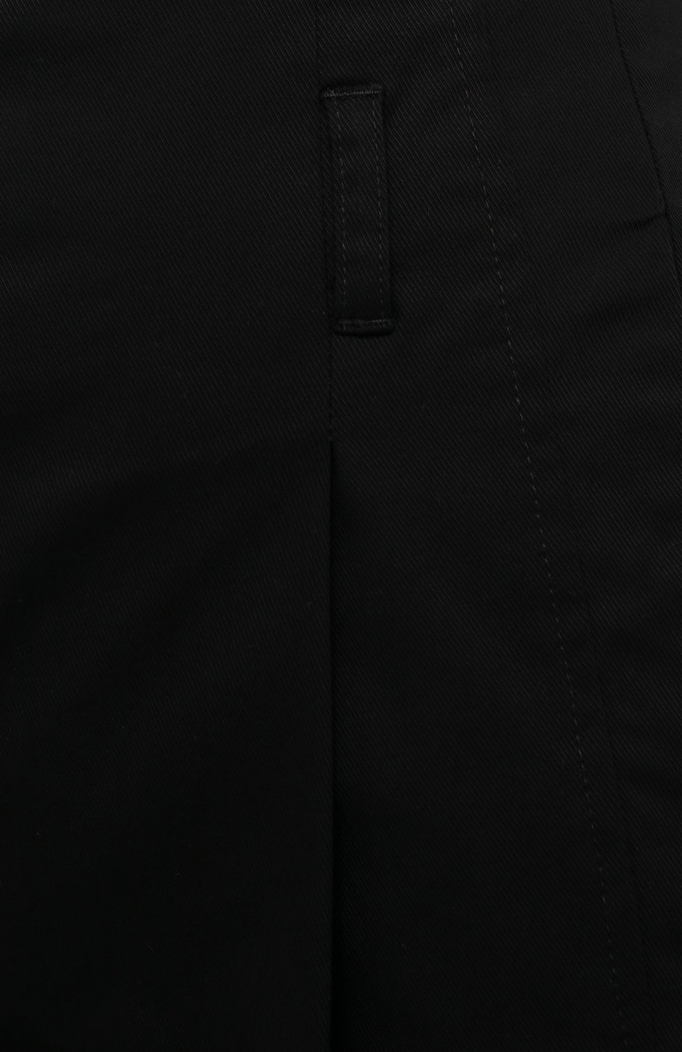 Женские хлопковые брюки TELA черного цвета, арт. 01 0157 14 8028 | Фото 5 (Женское Кросс-КТ: Брюки-одежда; Силуэт Ж (брюки и джинсы): Прямые; Региональные ограничения белый список (Axapta Mercury): RU; Материал внешний: Хлопок; Длина (брюки, джинсы): Укороченные; Стили: Кэжуэл)