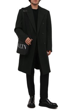 Мужские кожаные челси bernini DOLCE & GABBANA черного цвета, арт. A60371/A1203 | Фото 2 (Материал внутренний: Натуральная кожа; Материал утеплителя: Без утеплителя; Подошва: Массивная; Мужское Кросс-КТ: Сапоги-обувь, Челси-обувь; Длина стельки: 25,3, 26,1, 26,5, 26,9, 27,3, 27,7, 28,1, 28,5, 29,3)