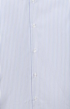 Детская хлопковая рубашка DAL LAGO голубого цвета, арт. N402/8918/13-16 | Фото 3 (Рукава: Длинные; Материал сплава: Проставлено; Материал внешний: Хлопок; Стили: Классический; Мальчики-школьная форма: Рубашки; Драгоценные камни: Проставлено; Ростовка одежда: 16 лет | 164 см)