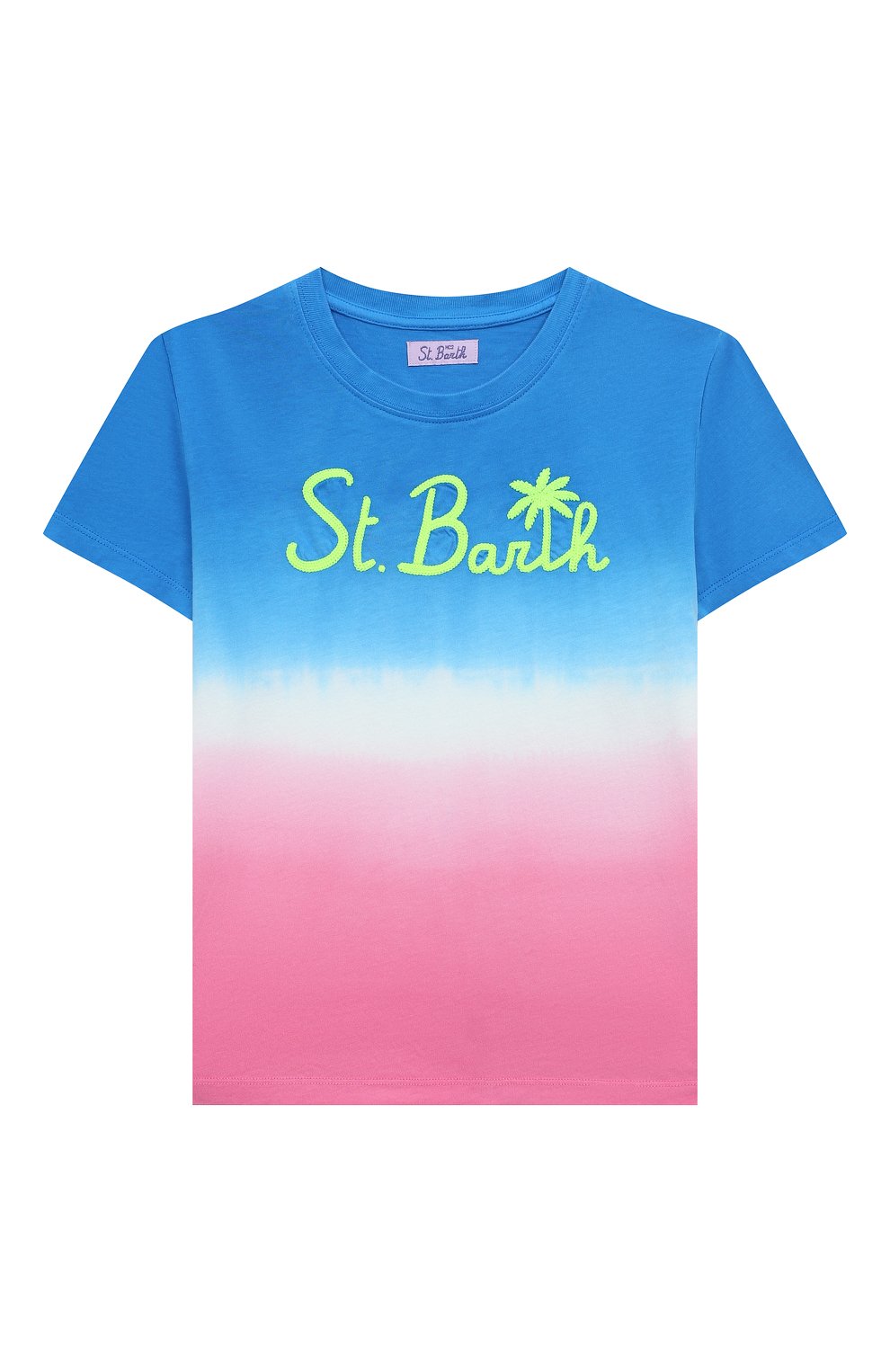 Хлопковая футболка MC2 Saint Barth STBK/ELLY/04851D