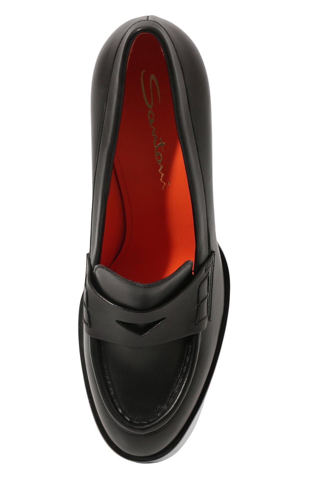 Кожаные туфли Santoni  WDQQ59981HA3BLGAN01 Фото 6