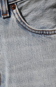 Женские джинсы HAIKURE голубого цвета, арт. HEW03129DF095L0736 | Фото 5 (Кросс-КТ: Деним; Длина (брюки, джинсы): Стандартные; Силуэт Ж (брюки и джинсы): Прямые; Материал сплава: Проставлено; Нос: Не проставлено; Материал внешний: Хлопок, Деним; Драгоценные камни: Проставлено; Стили: Кэжуэл)