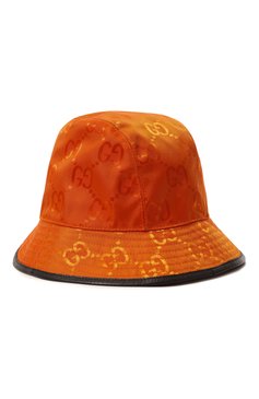Мужская панама off the grid GUCCI оранжевого цвета, арт. 627115 4HK79 | Фото 3 (Материал: Текстиль, Синтетический материал)