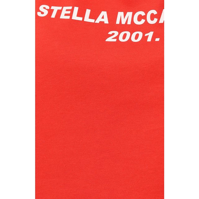 фото Хлопковый топ stella mccartney