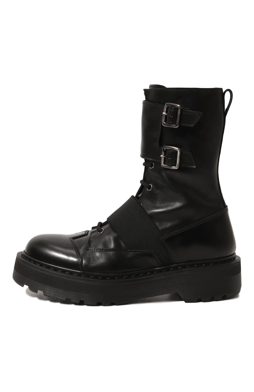 Кожаные ботинки Premiata M4970C/VARIANTE 3, цвет чёрный, размер 37 M4970C/VARIANTE 3 - фото 4