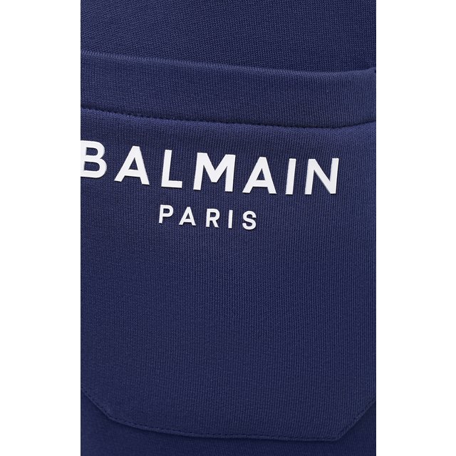 Хлопковые джоггеры Balmain  UH15583/I370 Фото 6