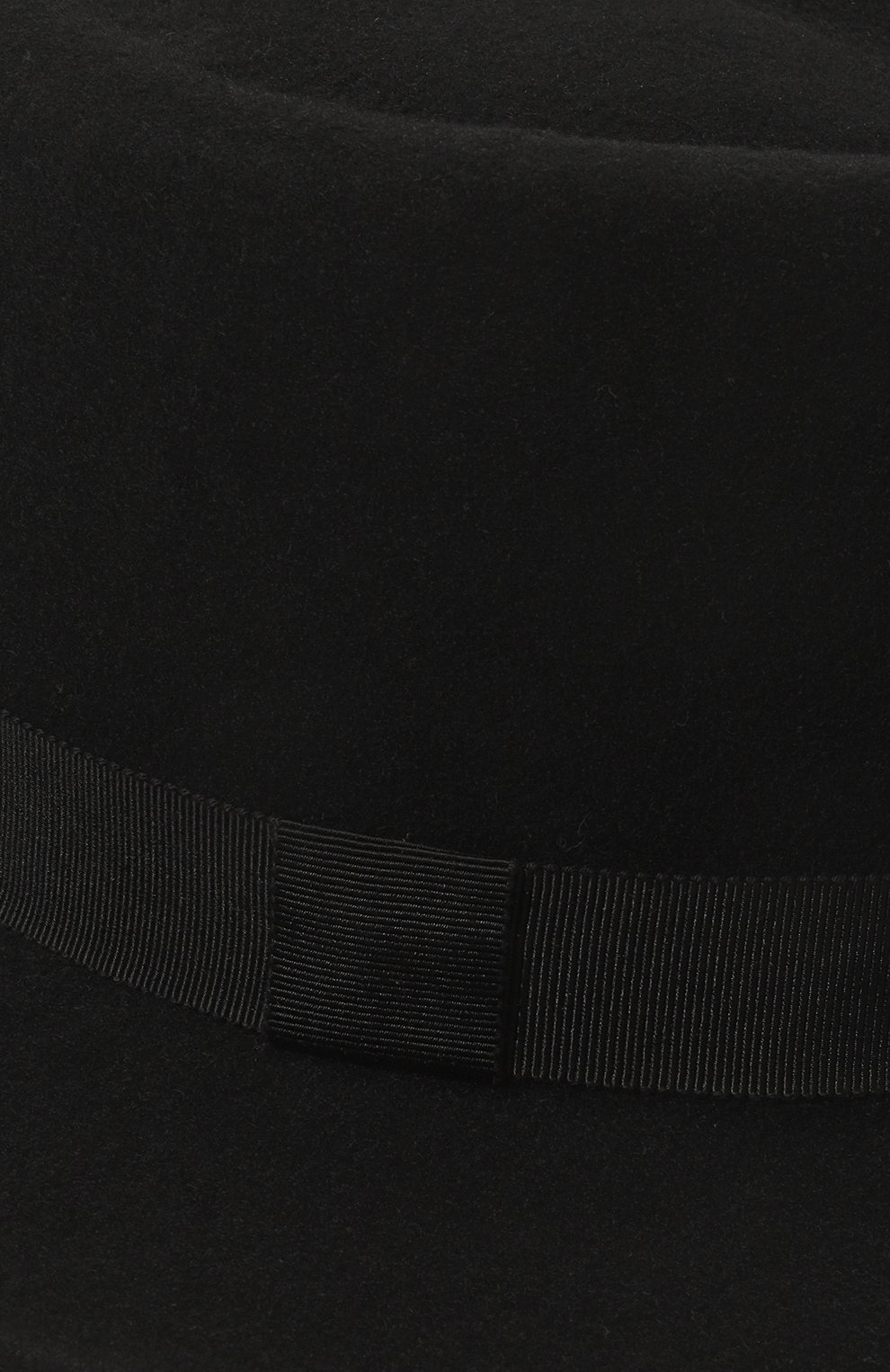 Женская шляпа drop COCOSHNICK HEADDRESS черного цвета, арт. dropbasic | Фото 4 (Материал: Текстиль, Шерсть; Материал сплава: Проставлено; Нос: Не проставлено)