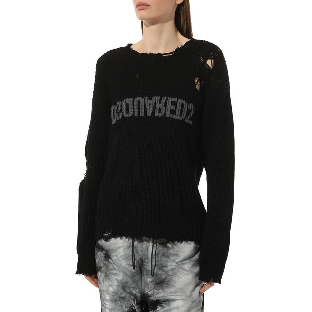 фото Хлопковый свитер dsquared2