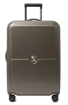 Женский дорожный чемодан DELSEY серебряного цвета, арт. 162181011 | Фото 5 (Материал: Пластик; Материал сплава: Проставлено; Драгоценные камни: Проставлено; Размер: large)