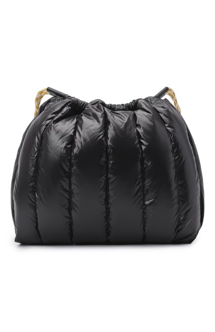 Женский рюкзак seashell MONCLER черного цвета, арт. F2-09B-5A501-10-02SK8 | Фото 1 (Размер: large; Материал: Текстиль; Стили: Кэжуэл)