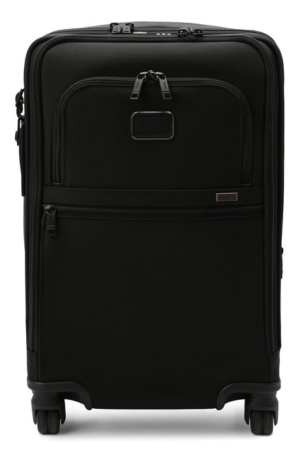 Женский дорожный чемодан alpha 3 TUMI черного цвета, арт. 02203616D3 | Фото 1 (Размер: large; Материал: Текстиль)
