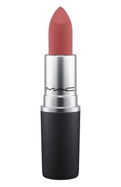 Губная помада powder kiss lipstick, оттенок brickthrough (3g) MAC  цвета, арт. S4K0-45 | Фото 1 (Финишное покрытие: Матовый)