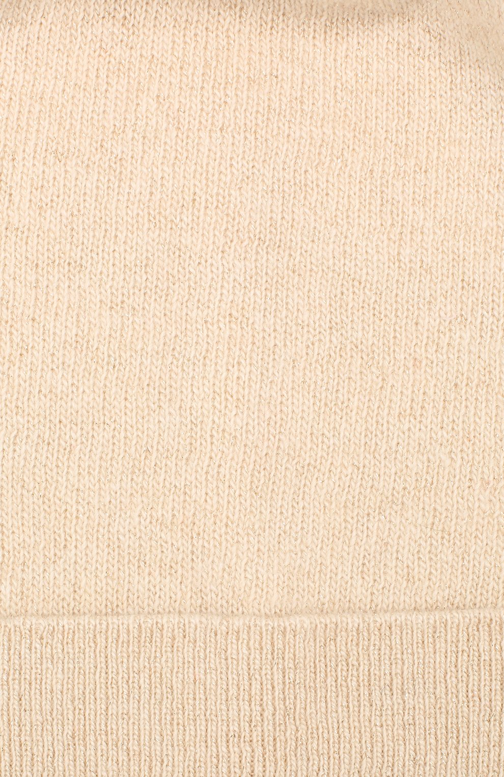 Женская шапка magdalena CANOE кремвого цвета, арт. 4807402 | Фото 3 (Материал: Текстиль, Шерсть; Статус проверки: Проверена категория)