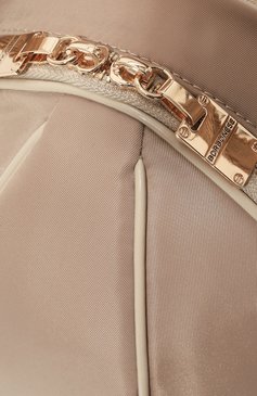 Женский рюкзак 011 BORBONESE бежевого цвета, арт. 924287 | Фото 3 (Материал: Текстиль; Стили: Кэжуэл)