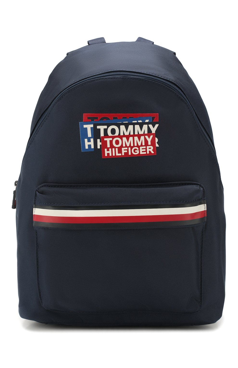 Детская рюкзак TOMMY HILFIGER синего цвета, арт. AU0AU00762 | Фото 1 (Материал: Текстиль; Статус проверки: Проверена категория)