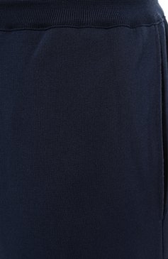 Мужские хлопковые брюки SVEVO синего цвета, арт. 46355SE23/MP46 | Фото 5 (Длина (брюки, джинсы): Стандартные; Случай: Повседневн ый; Материал сплава: Проставлено; Материал внешний: Хлопок; Драгоценные камни: Проставлено; Стили: Кэжуэл)