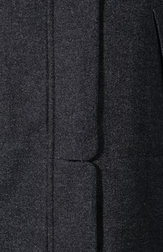 Женская куртка из смеси кашемира и шерсти LORO PIANA синего цвета, арт. FAI3425 | Фото 5 (Кросс-КТ: Куртка; Рукава от горловины: Длинные; Материал внешний: Шерсть, Кашемир; Рукава: Длинные; Материал сплава: Проставлено, Проверено; Материал подклада: Синтетический материал; Статус проверки: Проверено, Проверена категория; Драгоценные камни: Проставлено; Длина (верхняя одежда): Короткие; Стили: Кэжуэл)