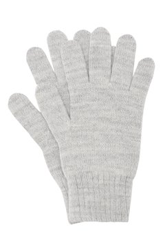 Детские перчатки feia CANOE светло-серого цвета, арт. 6800872.14 | Фото 1 (Материал: Текстиль, Шерсть, Синтетический материал; Статус проверки: Проверена категория)