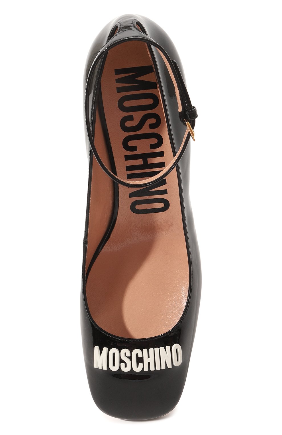 Кожаные туфли Moschino  MA10706C1G/MB0 Фото 6