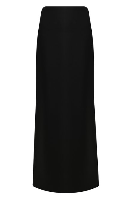 Женская шерстяная юбка VALENTINO черного цвета по цене 199500 руб., арт. TB3RA5G154S | Фото 1