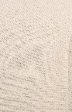 Женская хлопковая футболка BOTTEGA VENETA кремвого цвета, арт. 648233/V0I50 | Фото 5 (Принт: Без принта; Рукава: Короткие; Длина (для топов): Стандартные; Региональные ограничения белый список (Axapta Mercury): RU; Материал внешний: Хлопок; Женское Кросс-КТ: Футболка-одежда; Стили: Минимализм)