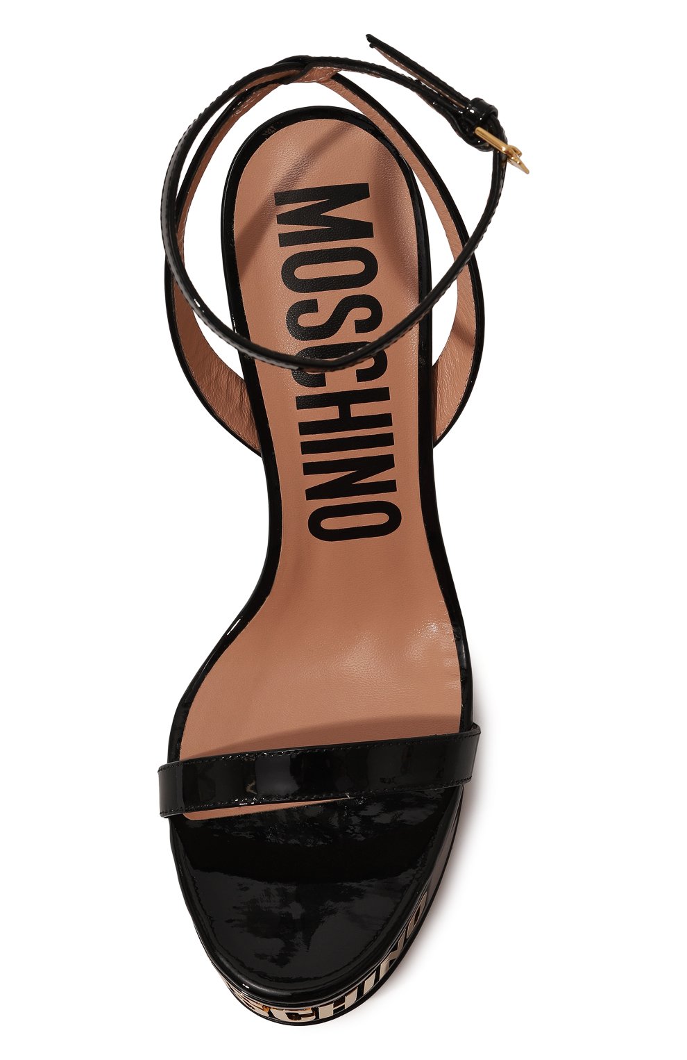 Кожаные босоножки Moschino  MA1616CC1G/MB0 Фото 6