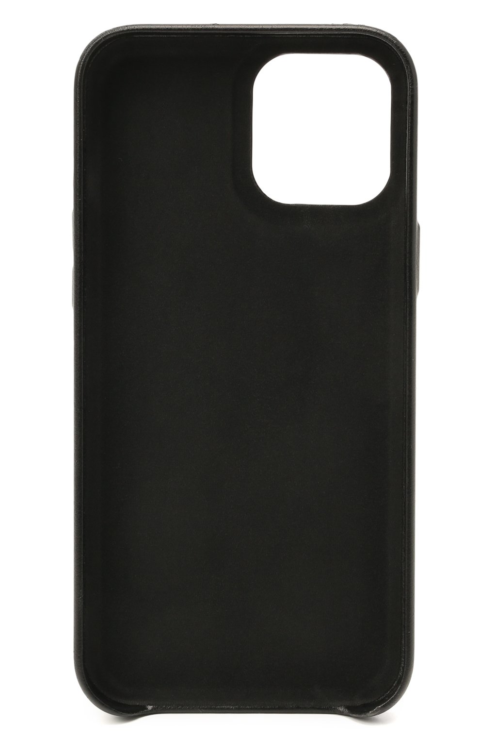 Чехол для iphone 12 pro max VETEMENTS черного цвета, арт. UE51SA370B 2471/W/BLACK NEXT PR0 MAX | Фото 2 (Материал: Пластик)